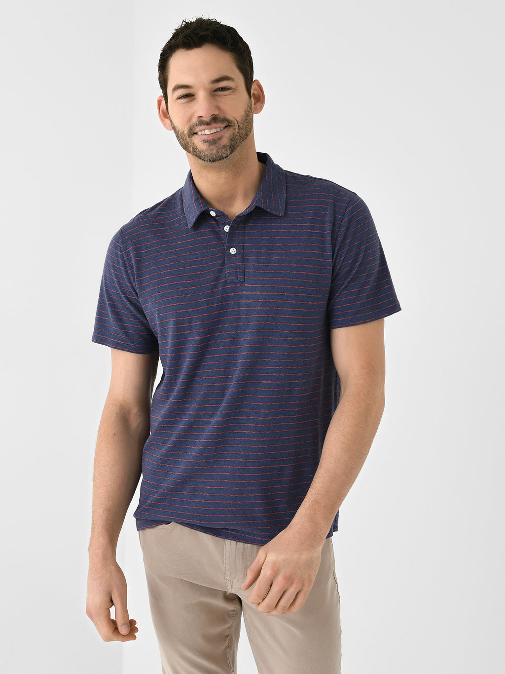 Rails Men's Napoli Polo - Saint Bernard