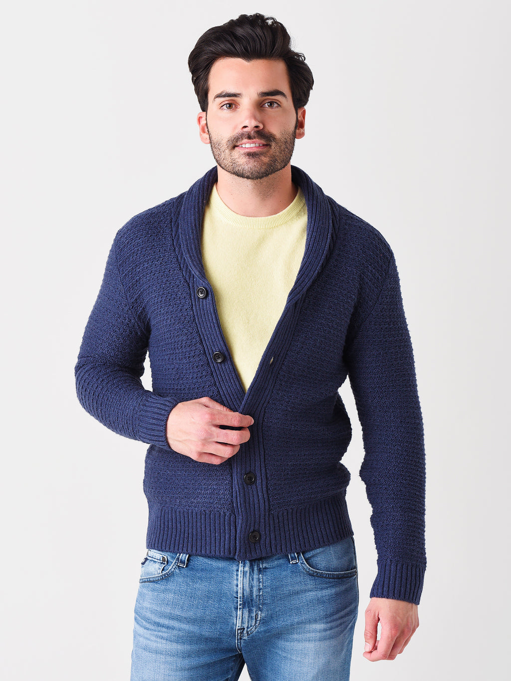 Rails Men's Shepley Cardigan - Saint Bernard