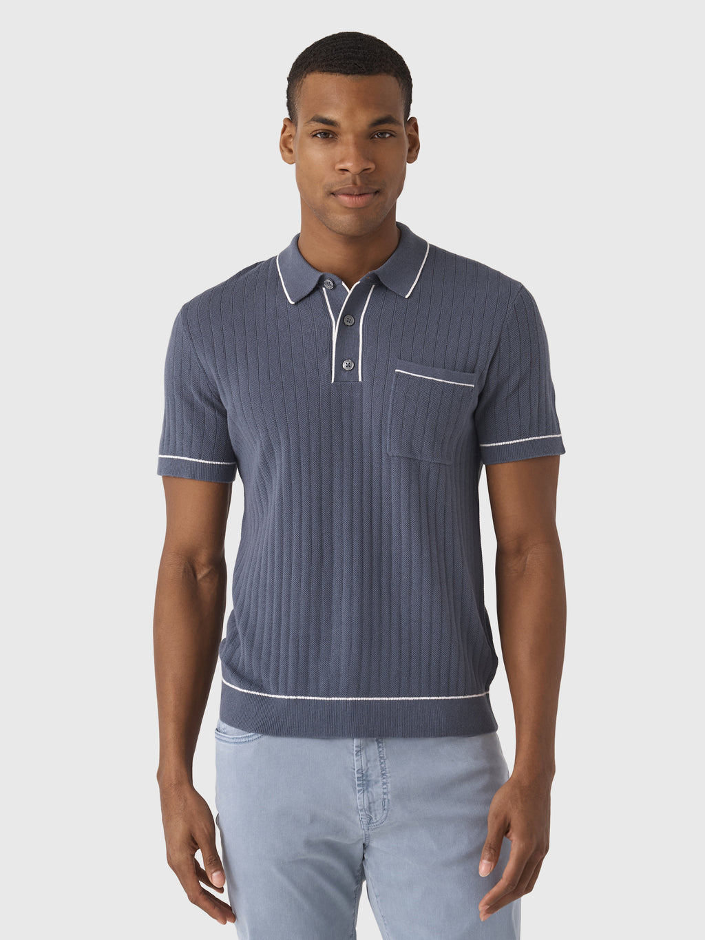 Rails Men's Hardy Polo Shirt - Saint Bernard