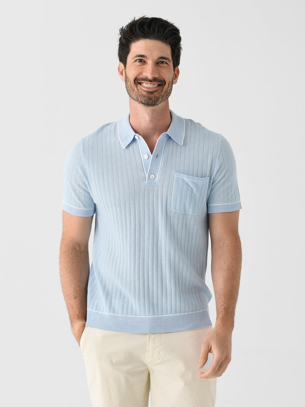 Rails Men's Hardy Polo Shirt - Saint Bernard