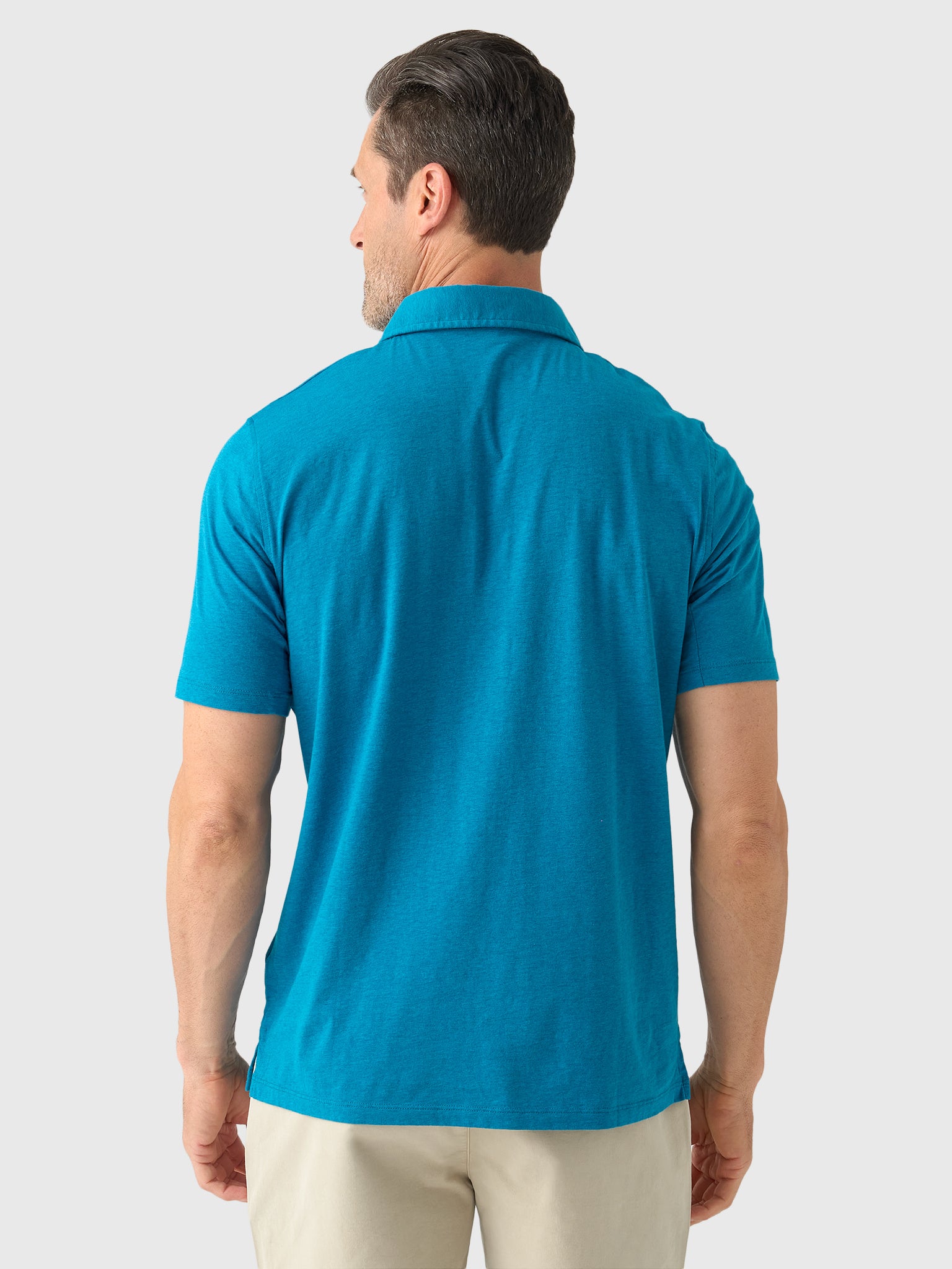 East Cape Men's Short Sleeve Pocket Polo - Saint Bernard