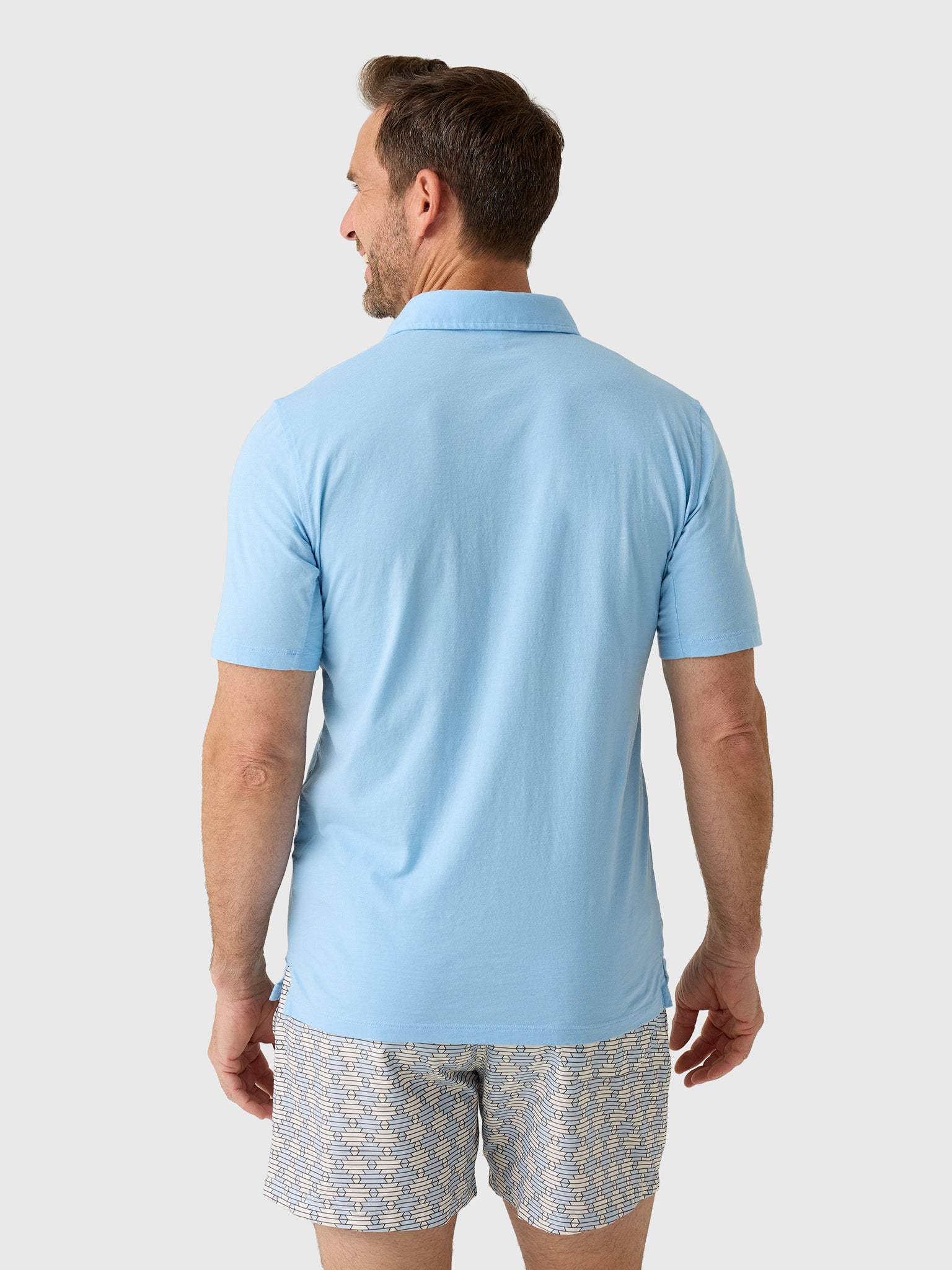 East Cape Men's Short Sleeve Pocket Polo - Saint Bernard