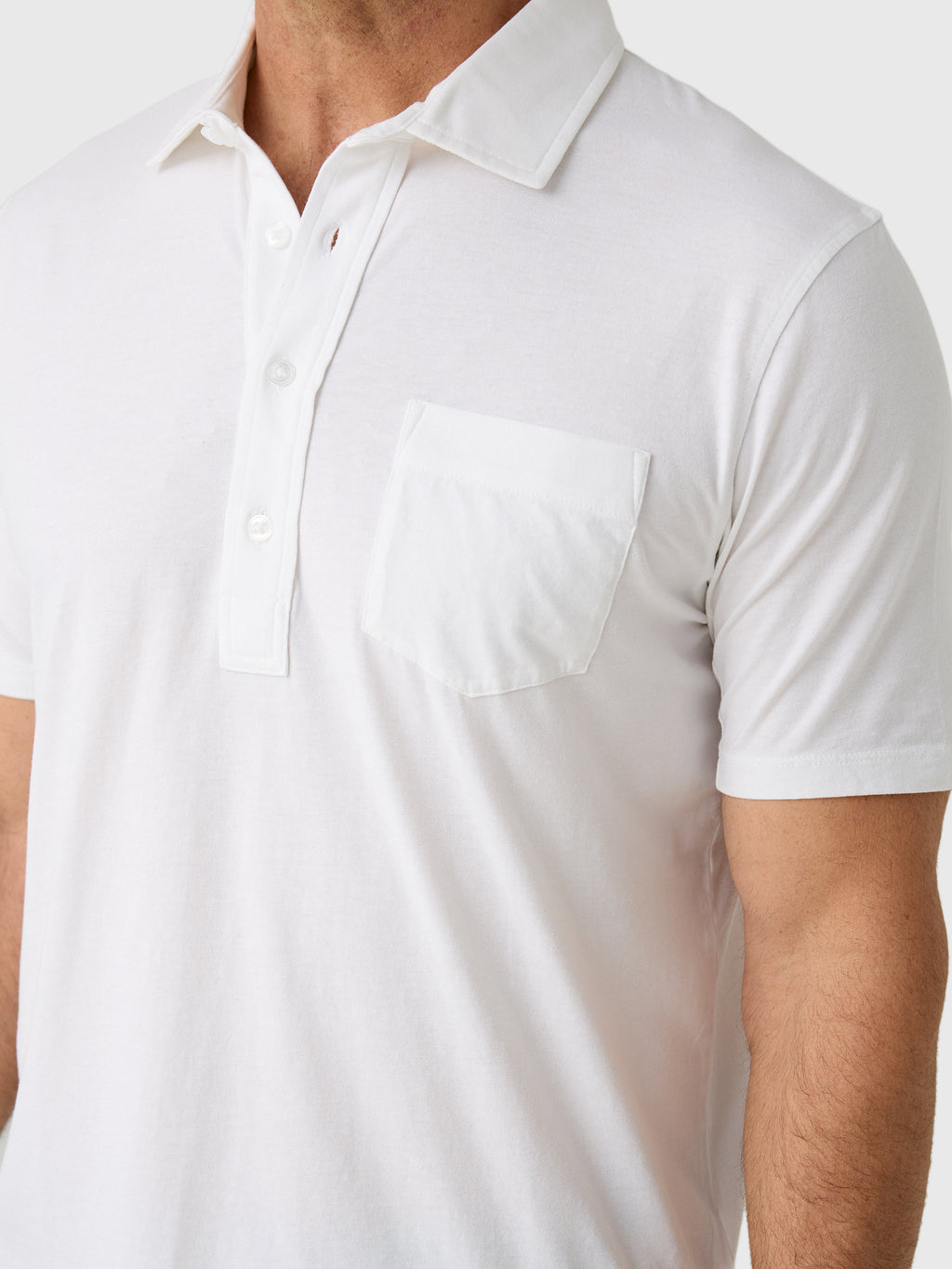 East Cape Men's Short Sleeve Pocket Polo - Saint Bernard