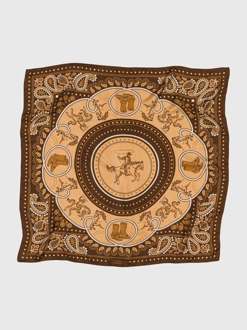 Maison Lecomte Flament Women's Rodeo Silk Scarf
