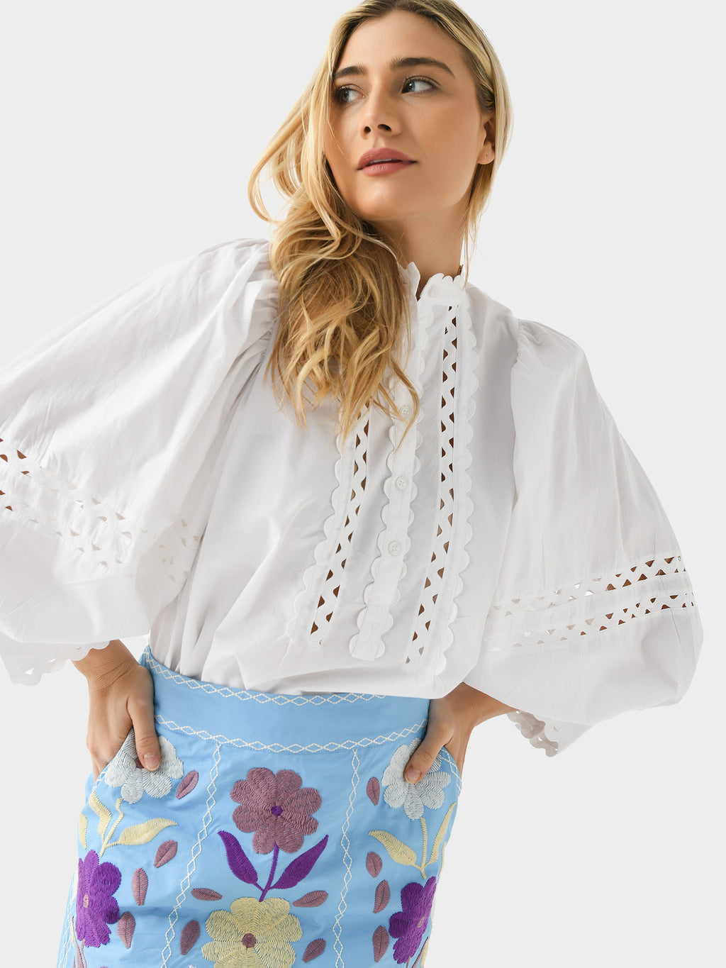 Antik Batik Women's Rodo Blouse - Saint Bernard