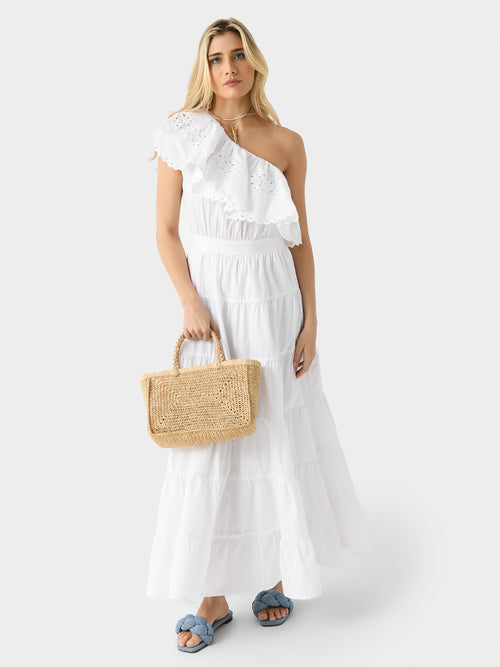 Antik Batik Women's Rodo Asymmetrical Maxi Dress