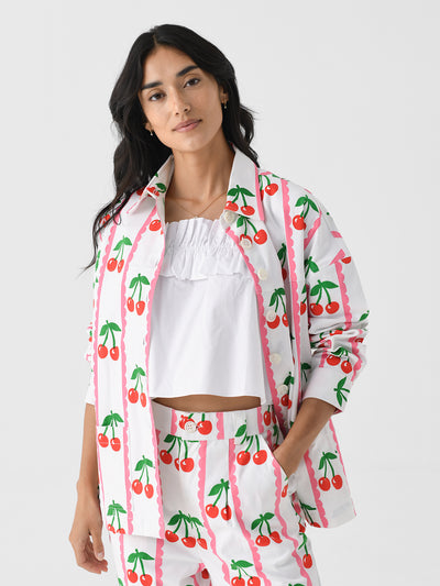 Pink City Prints Women's Romy Jacket - Saint Bernard