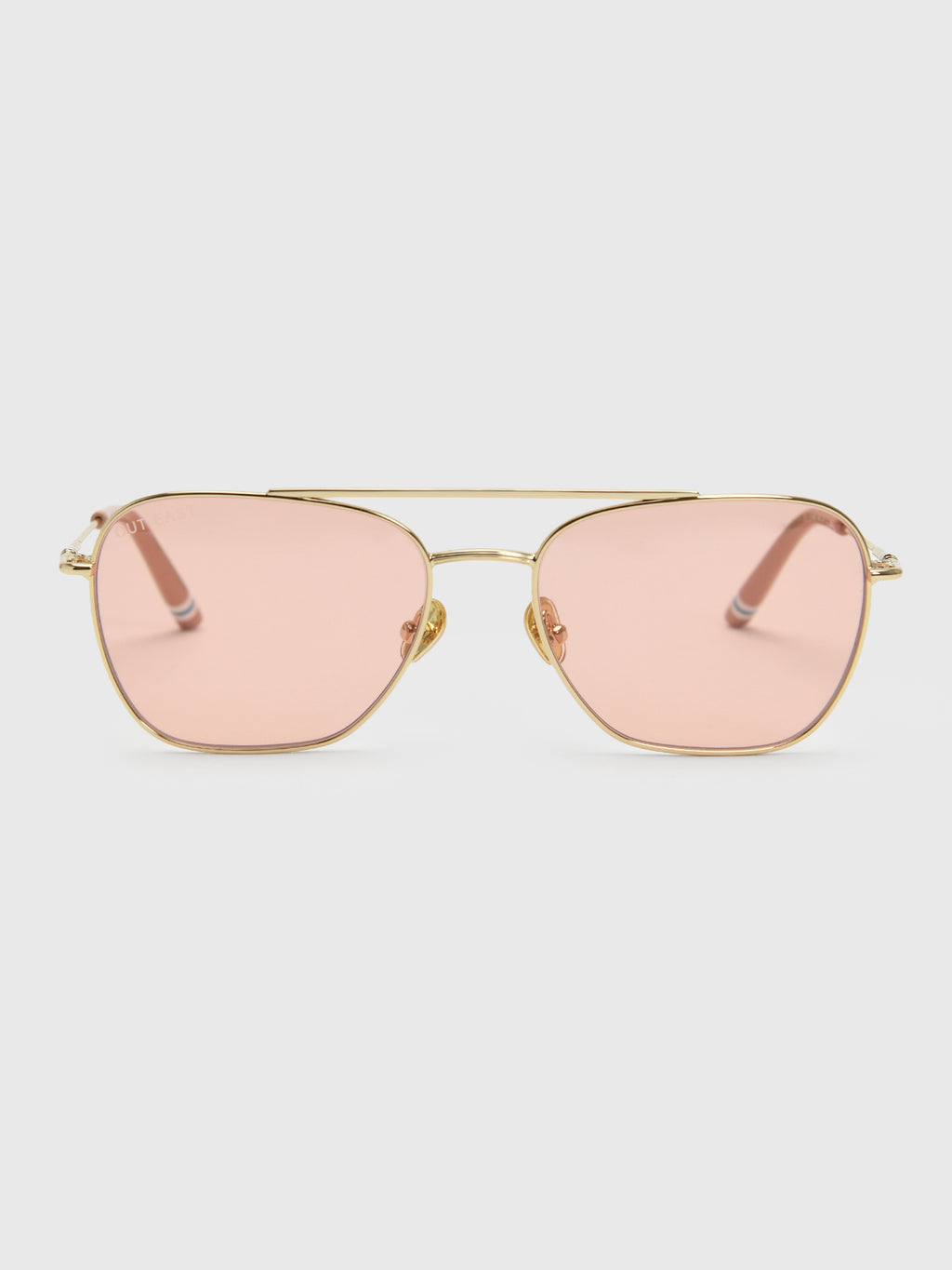 Out East Rosewood 18k Sunglasses - Saint Bernard