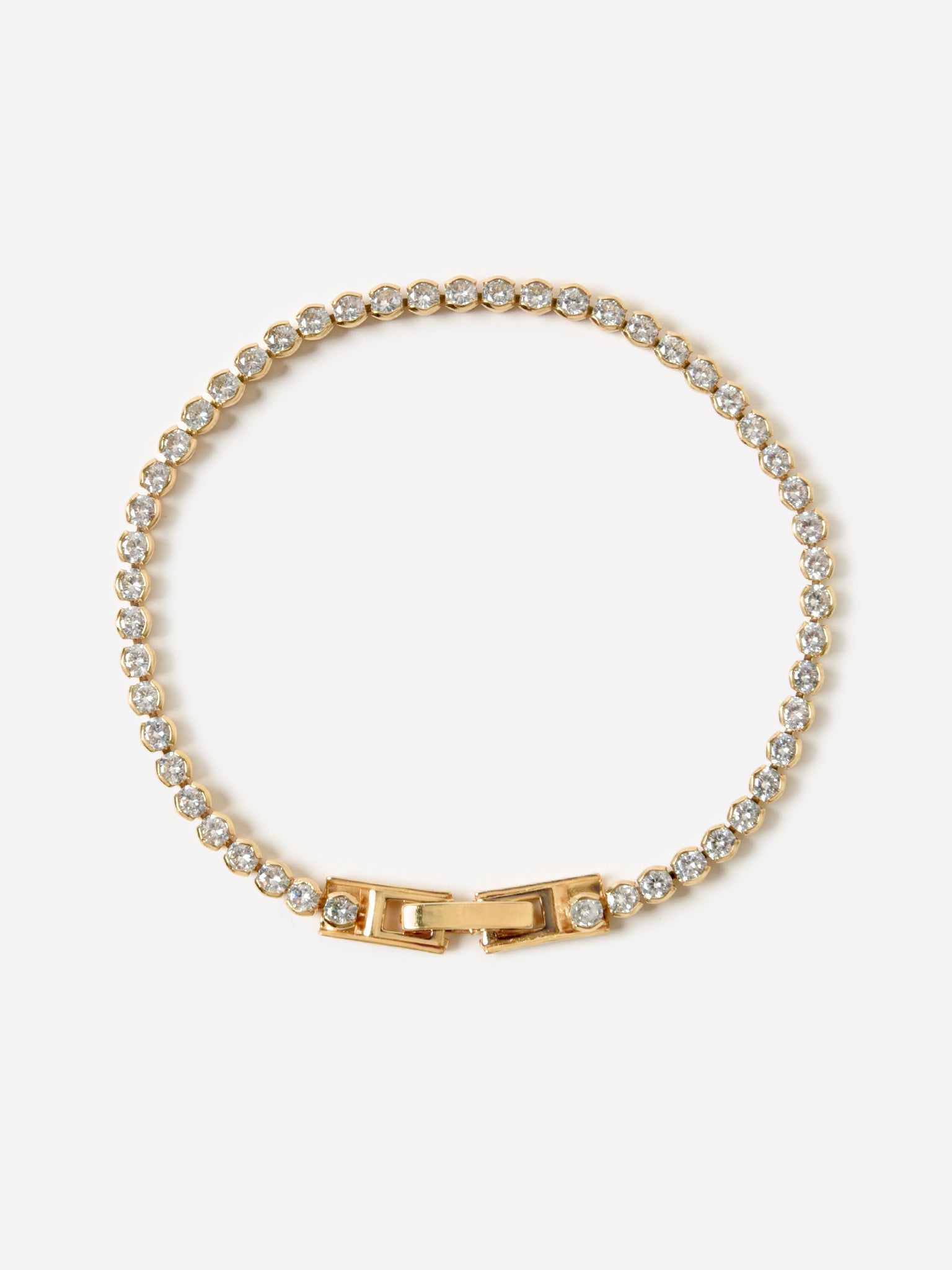 Alexa Leigh Lenore Crystal Tennis Bracelet - Saint Bernard