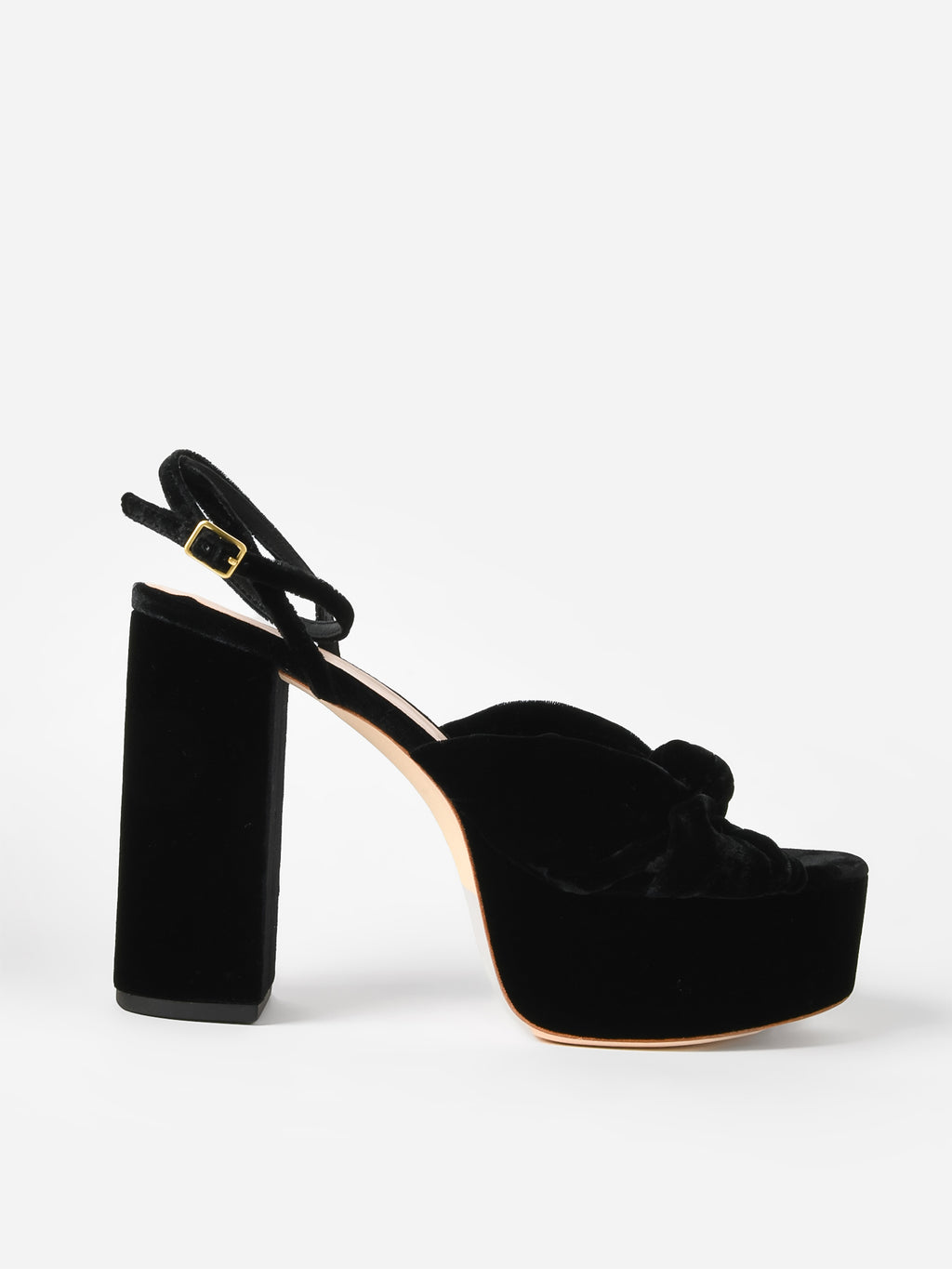 Loeffler Randall Women's Roz Knot Platform Sandal - Saint Bernard