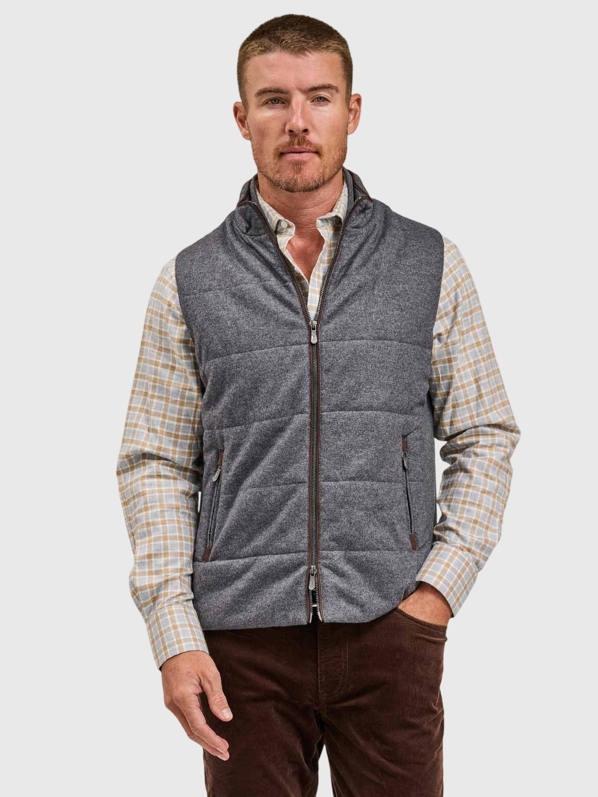 Rye51 Men's The Rupert Vest - Saint Bernard