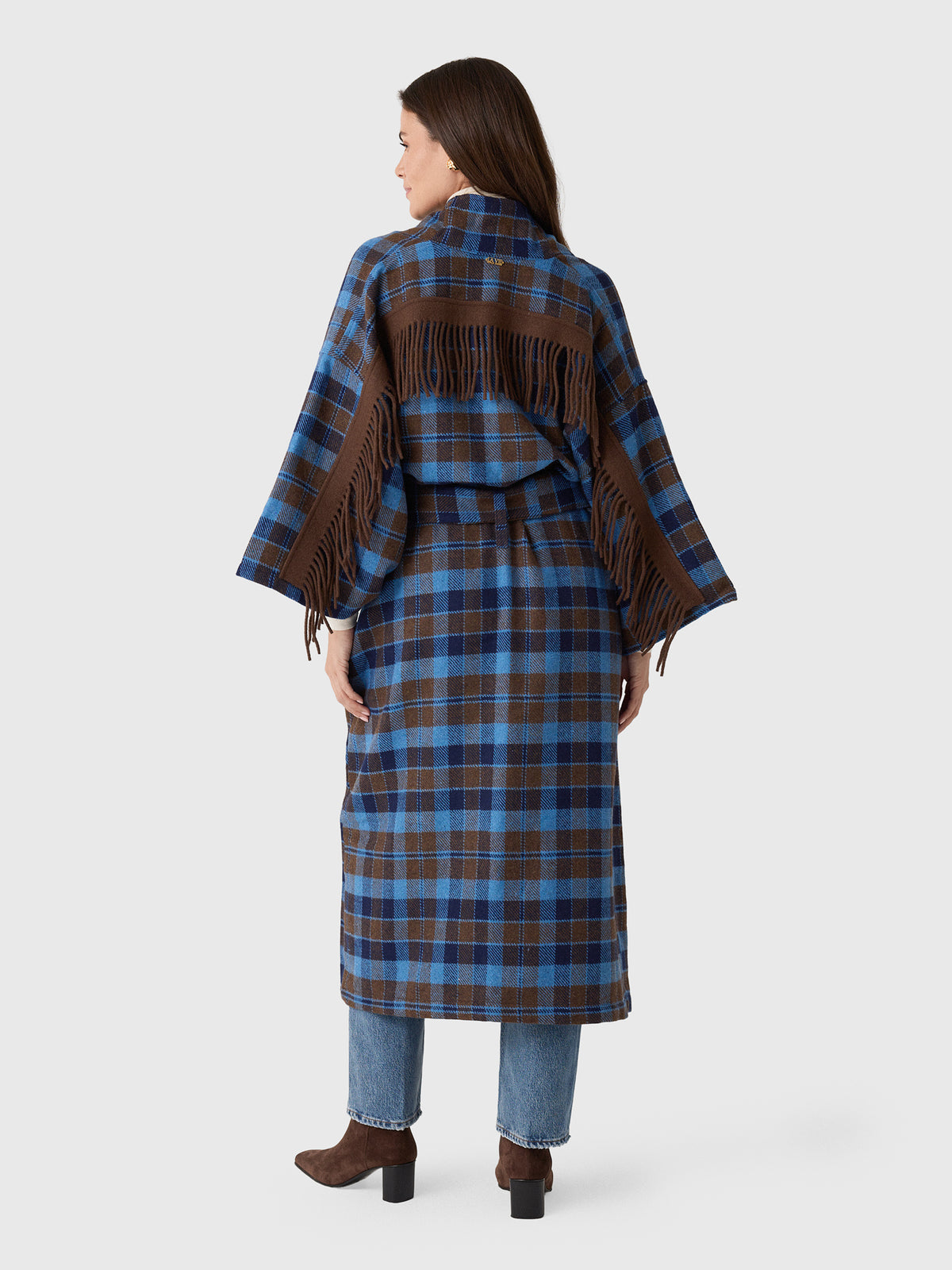 La Vie Women's Maxi Wrap Coat - Saint Bernard