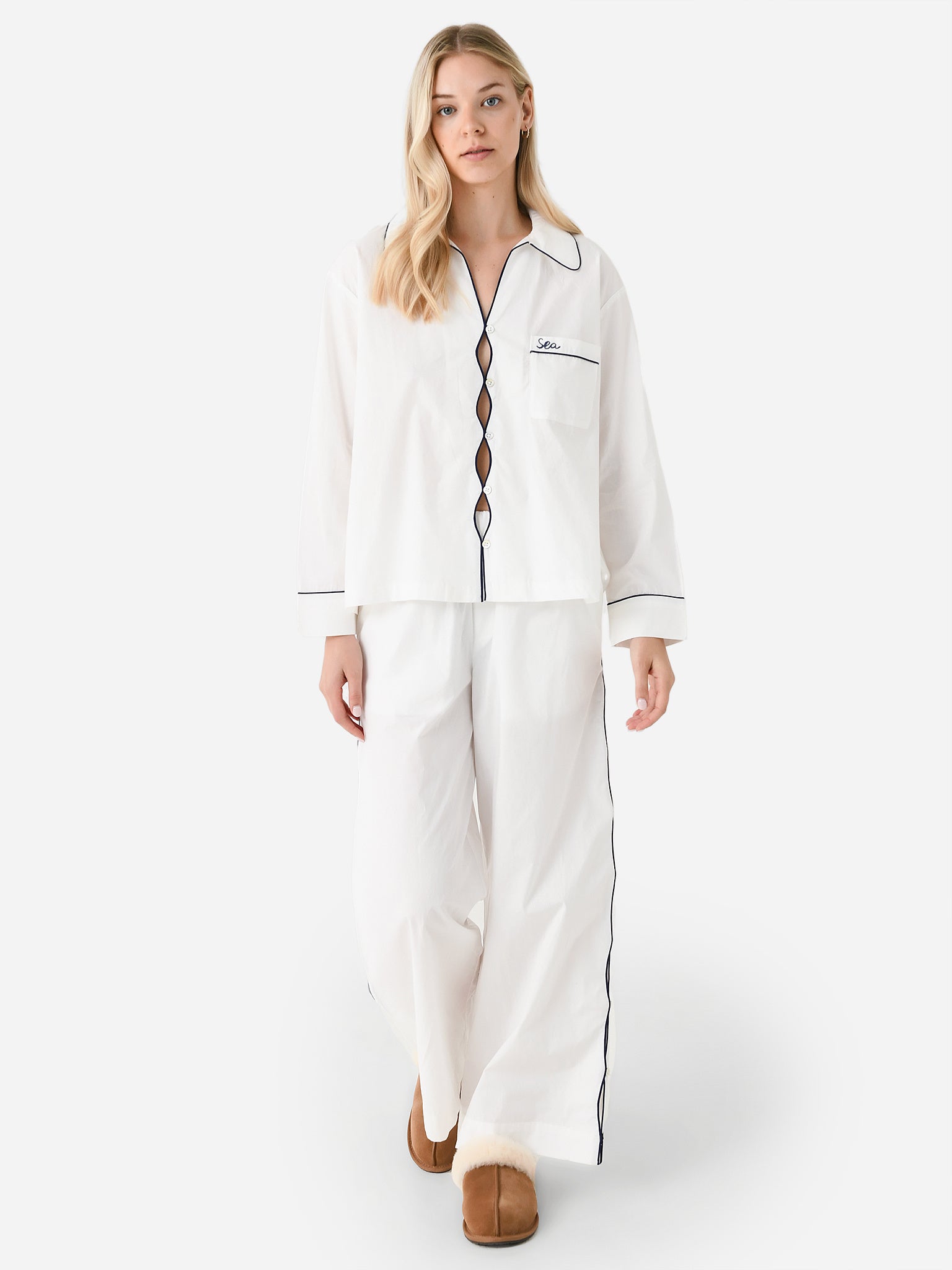 SEA Women's Vesta Binding Pajama Set - Saint Bernard