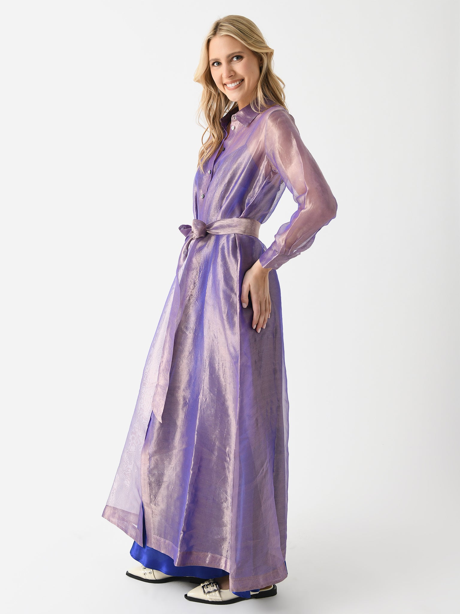 valeria organza dress Valeria Organza Dress DRKGR / 4