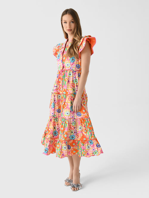 Celia B Women's Baba Voyager Print Dress