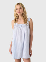 Deiji Studios Women's Yoke Mini Dress - Saint Bernard