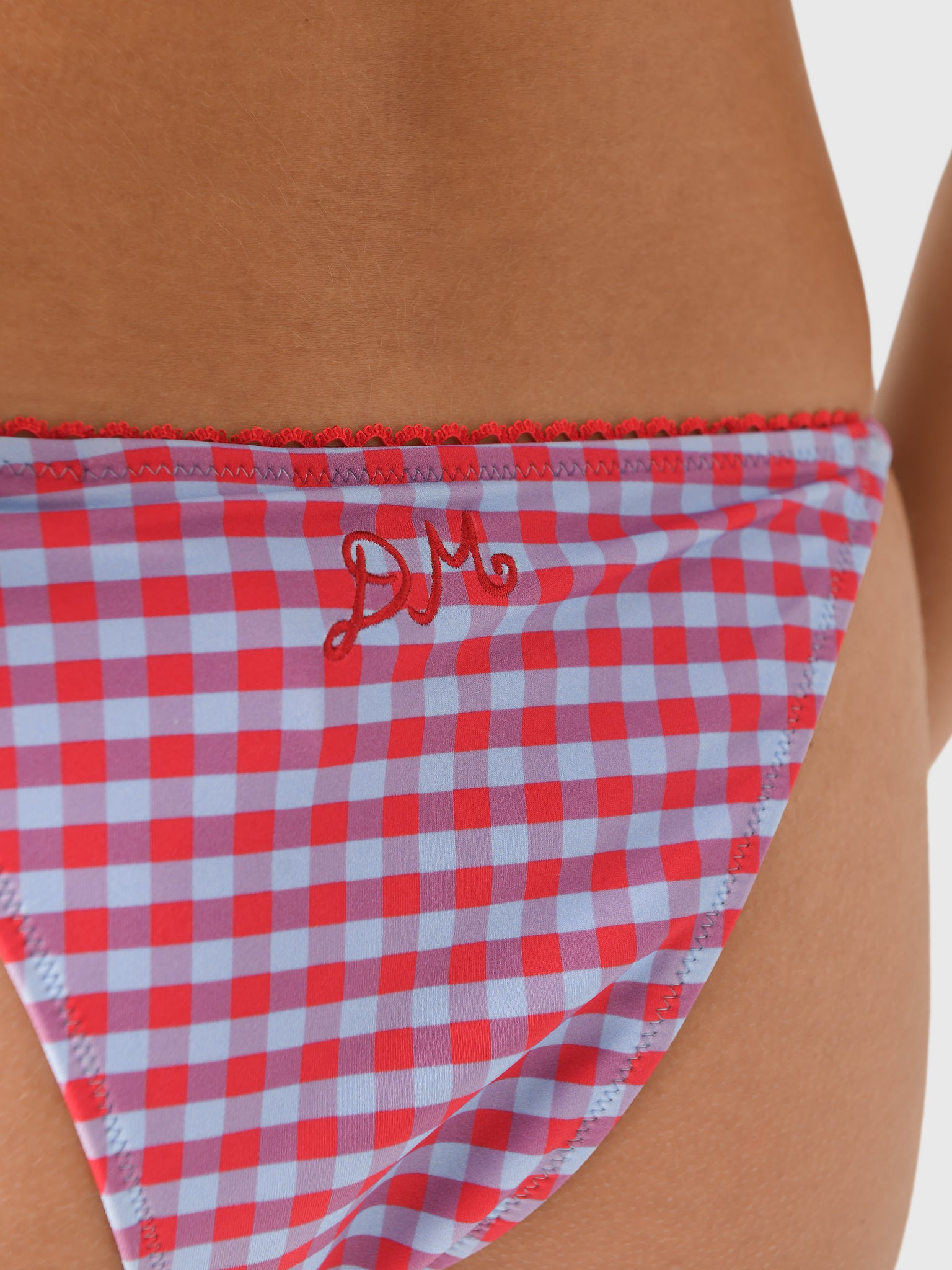 Damson Madder Women's Tie Side Bikini Bottom - Saint Bernard