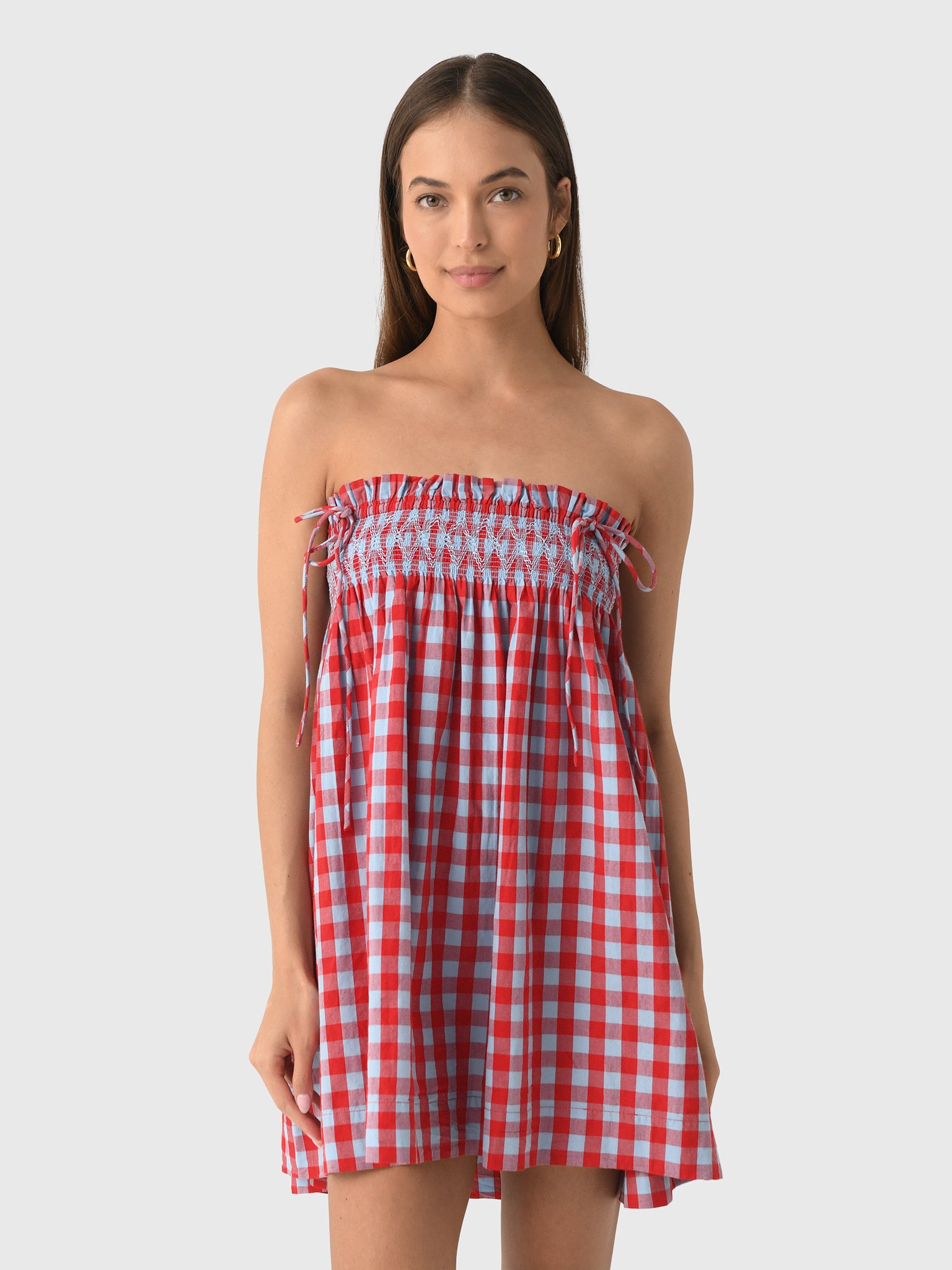 Damson Madder Women's Lilo Mini Dress - Saint Bernard