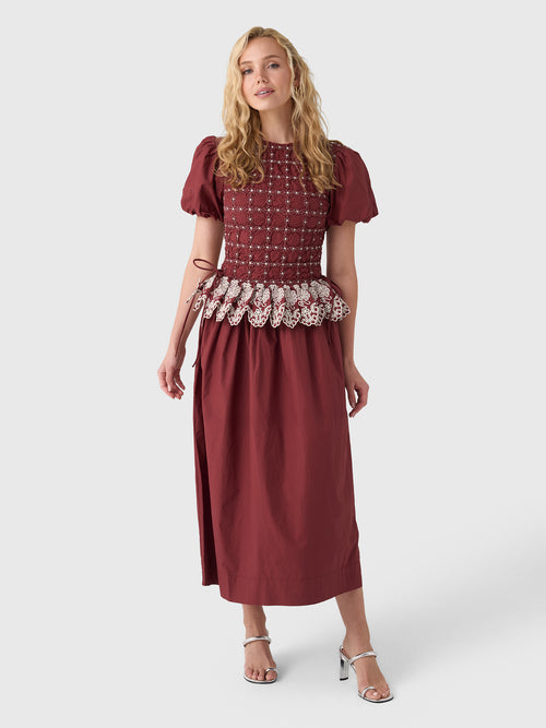 Damson Madder Women's Audrey Midi Dress