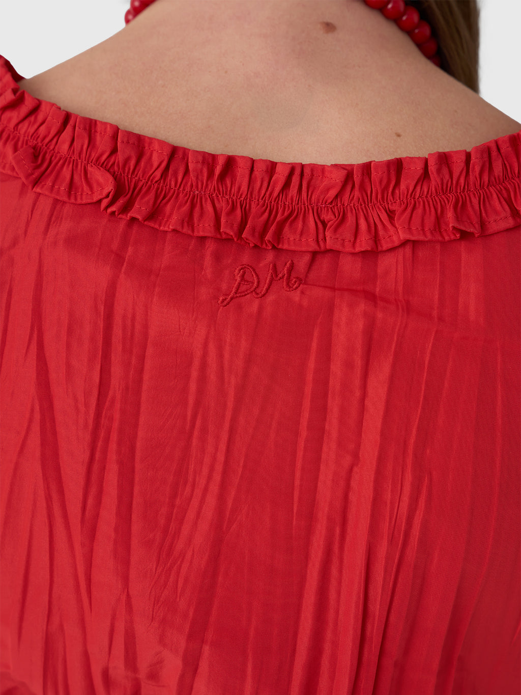 Damson Madder Women's Everly Ruffle Blouse - Saint Bernard