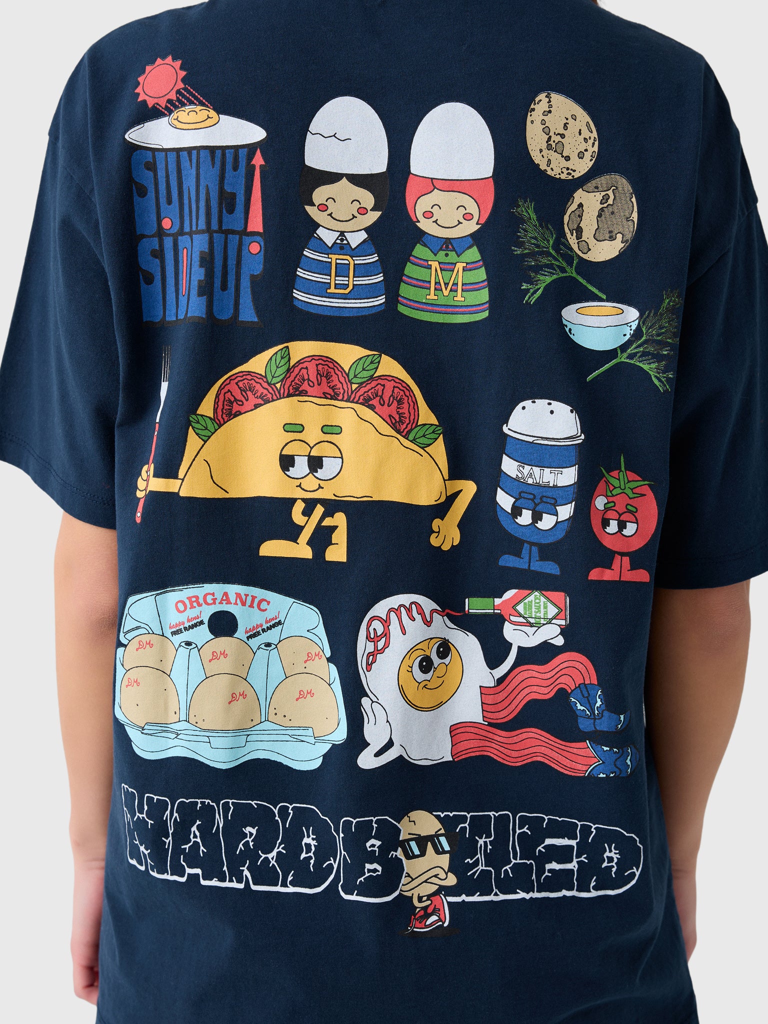 Damson Madder Women's All Day Breakfast Boyfriend Tee - Saint Bernard