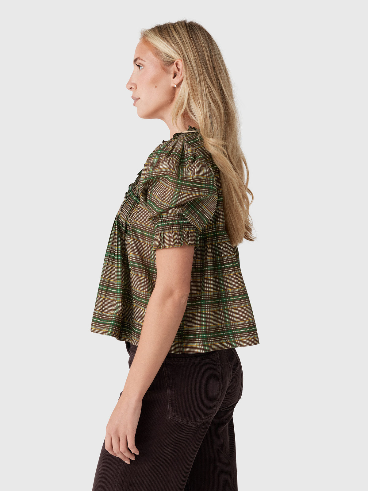 SEA Women's Charly Plaid Top - Saint Bernard