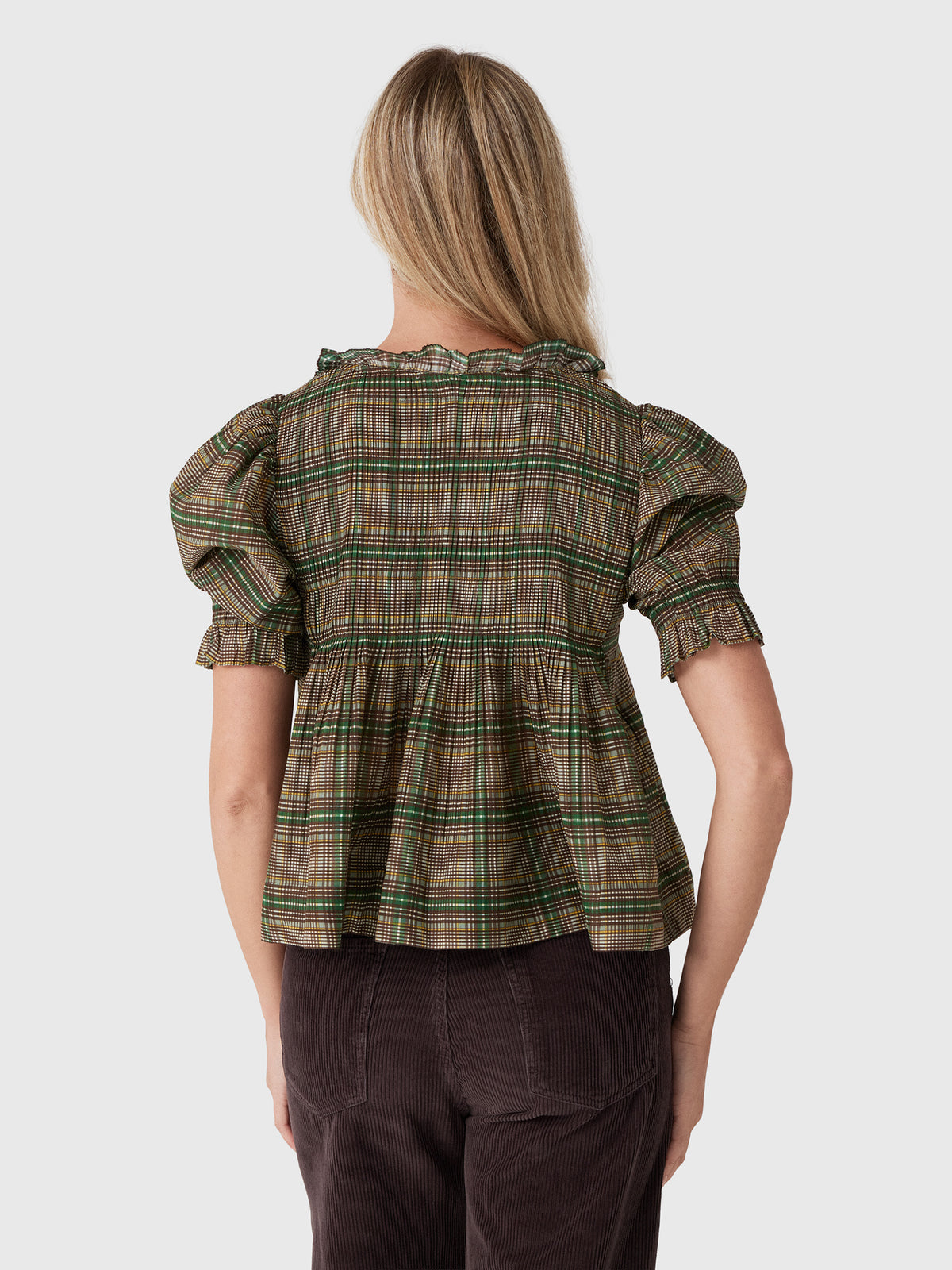 SEA Women's Charly Plaid Top - Saint Bernard