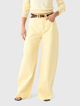 Marques Almeida Women's Drill Boyfriend Jean - Saint Bernard