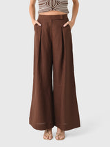 Andres Otalora Women's Desperte Wide Leg Pant - Saint Bernard