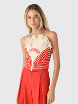 Andres Otalora Women's Sol Quema Top - Saint Bernard
