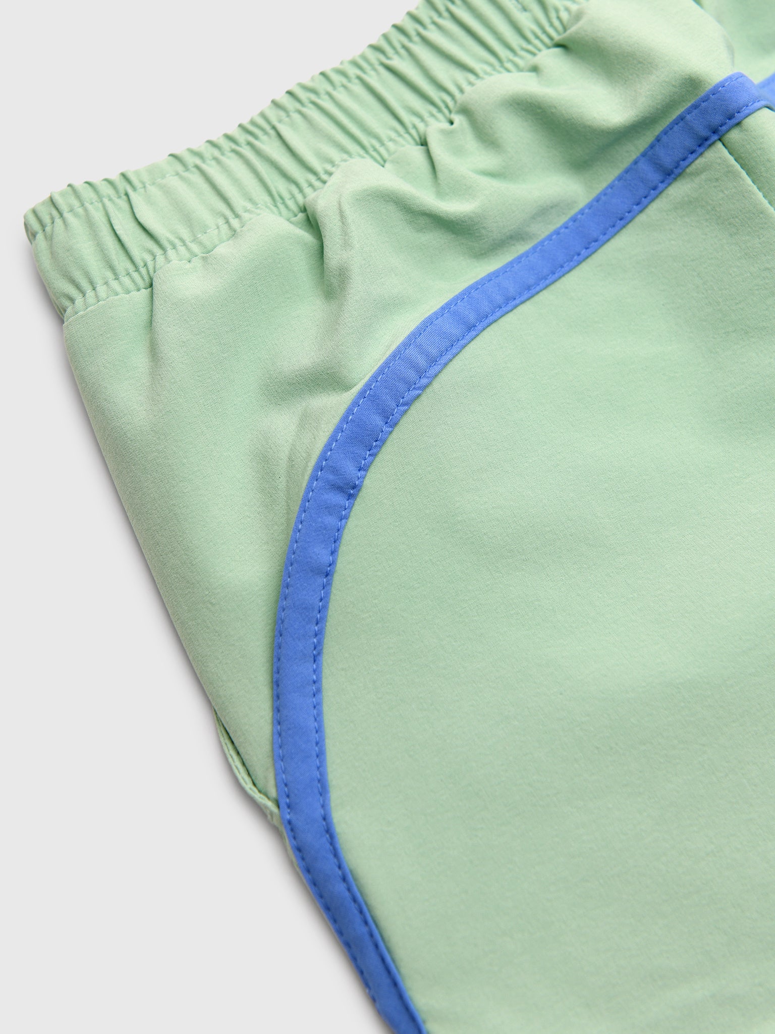 Courtside Kids Boys' Palm Green Retro Super Short - Saint Bernard