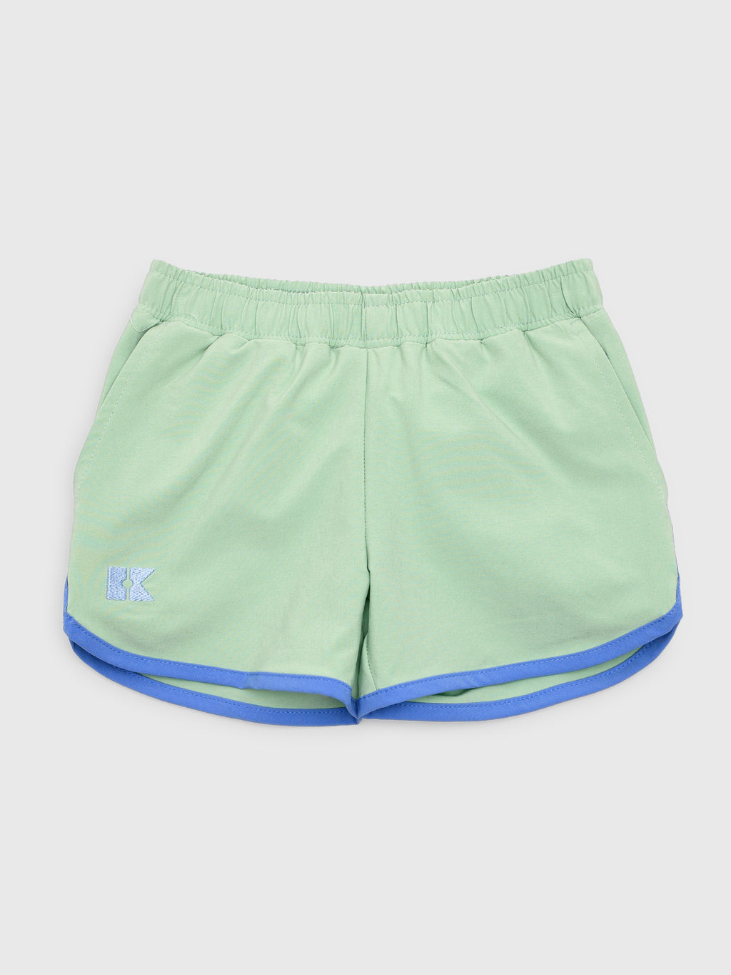 Courtside Kids Boys' Palm Green Retro Super Short - Saint Bernard