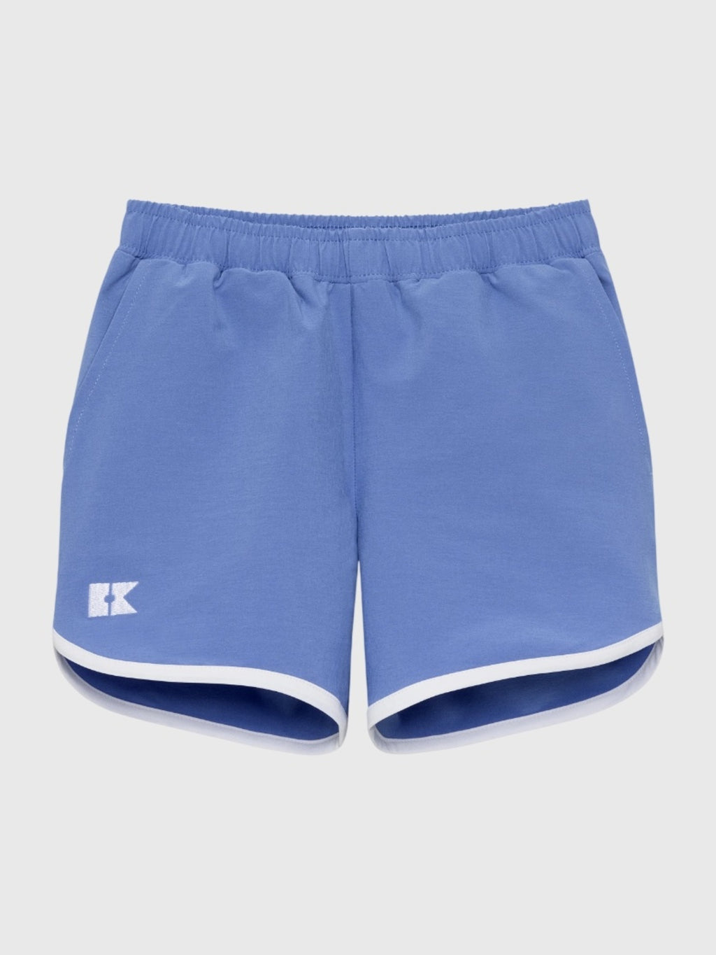 Courtside Kids Boys' Sky Blue Retro Super Short - Saint Bernard
