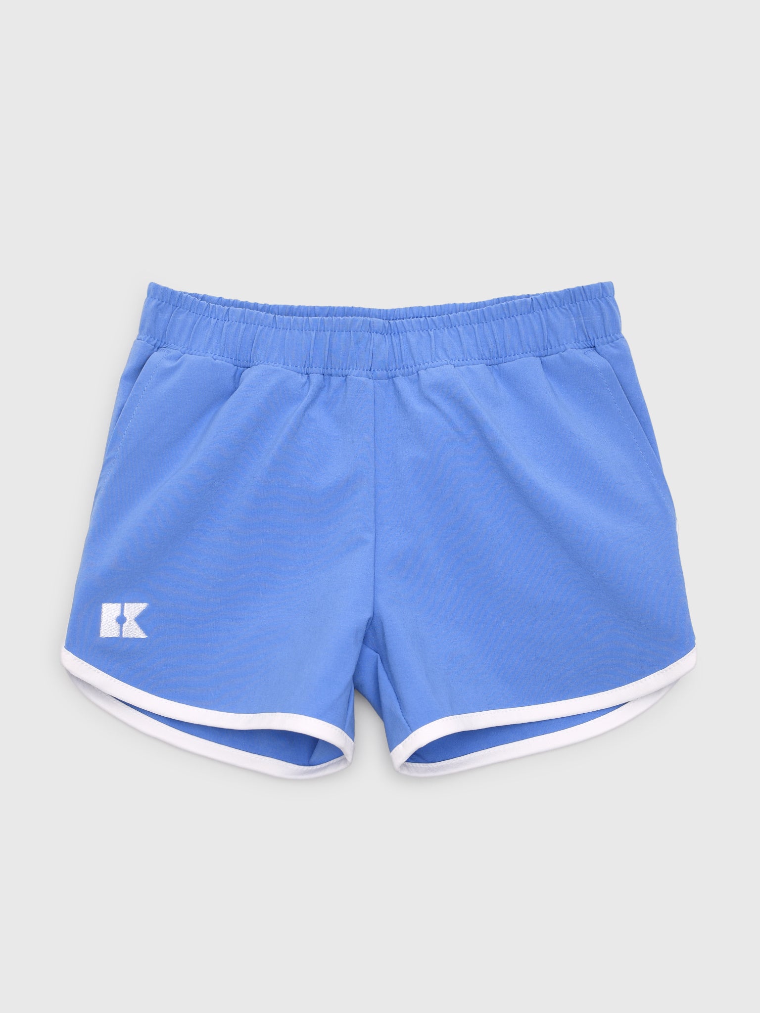 Courtside Kids Boys' Sky Blue Retro Super Short - Saint Bernard