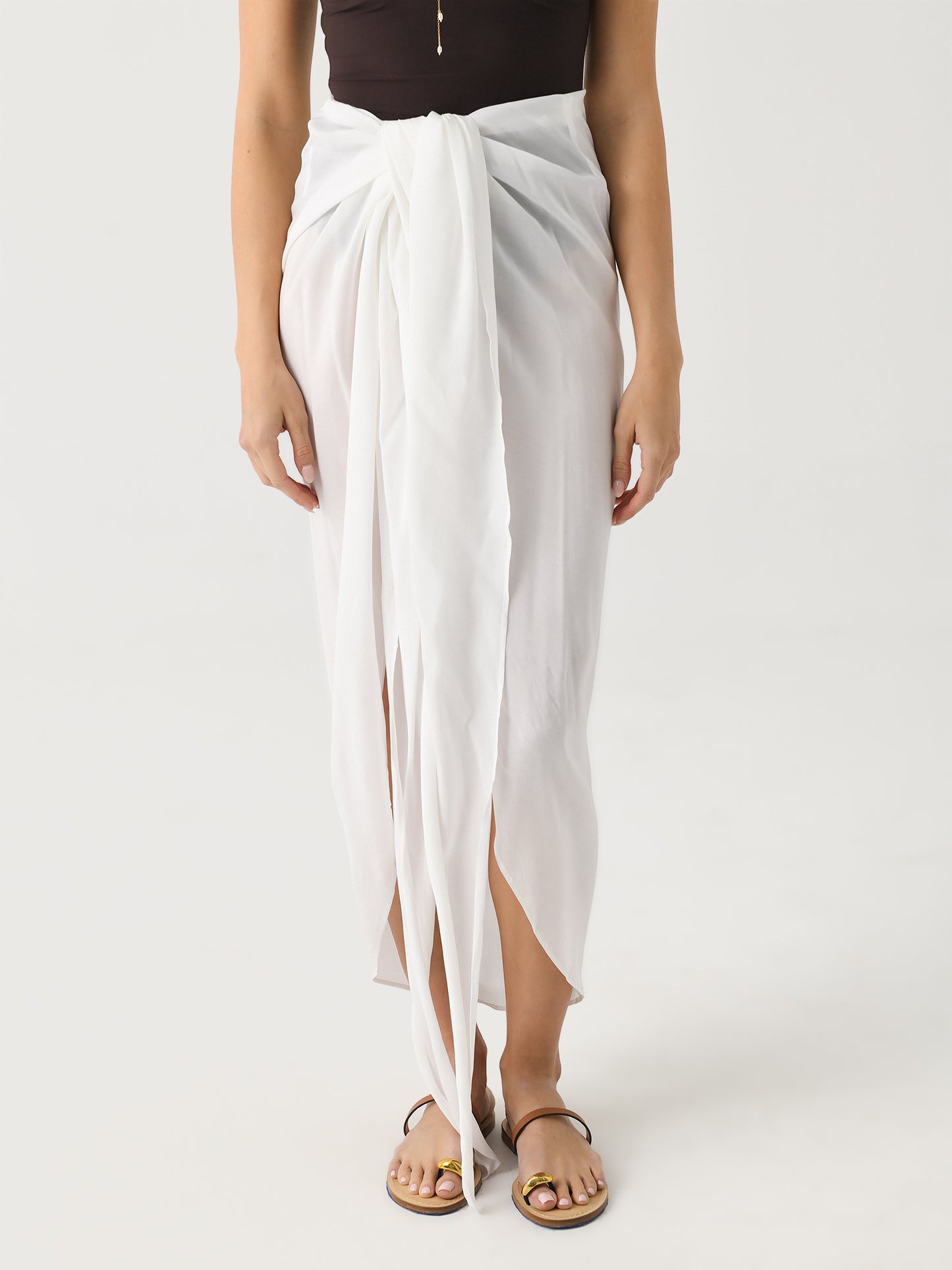 Bondi Born Women's Cremona Tie Front Sarong - Saint Bernard