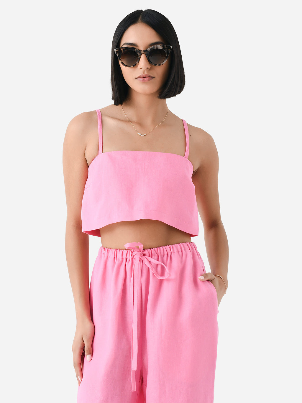 Bondi Born Women's Delphi Crop Bodice - Saint Bernard