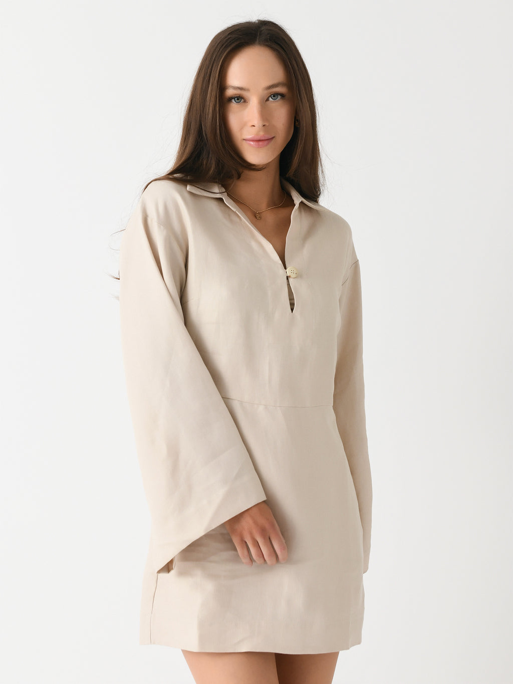 Bondi Born Women's Delphi Relaxed Sleeve Dress - Saint Bernard