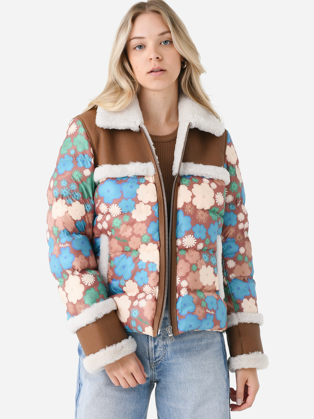 ANIM Women's Racy Puffer Jacket - Saint Bernard