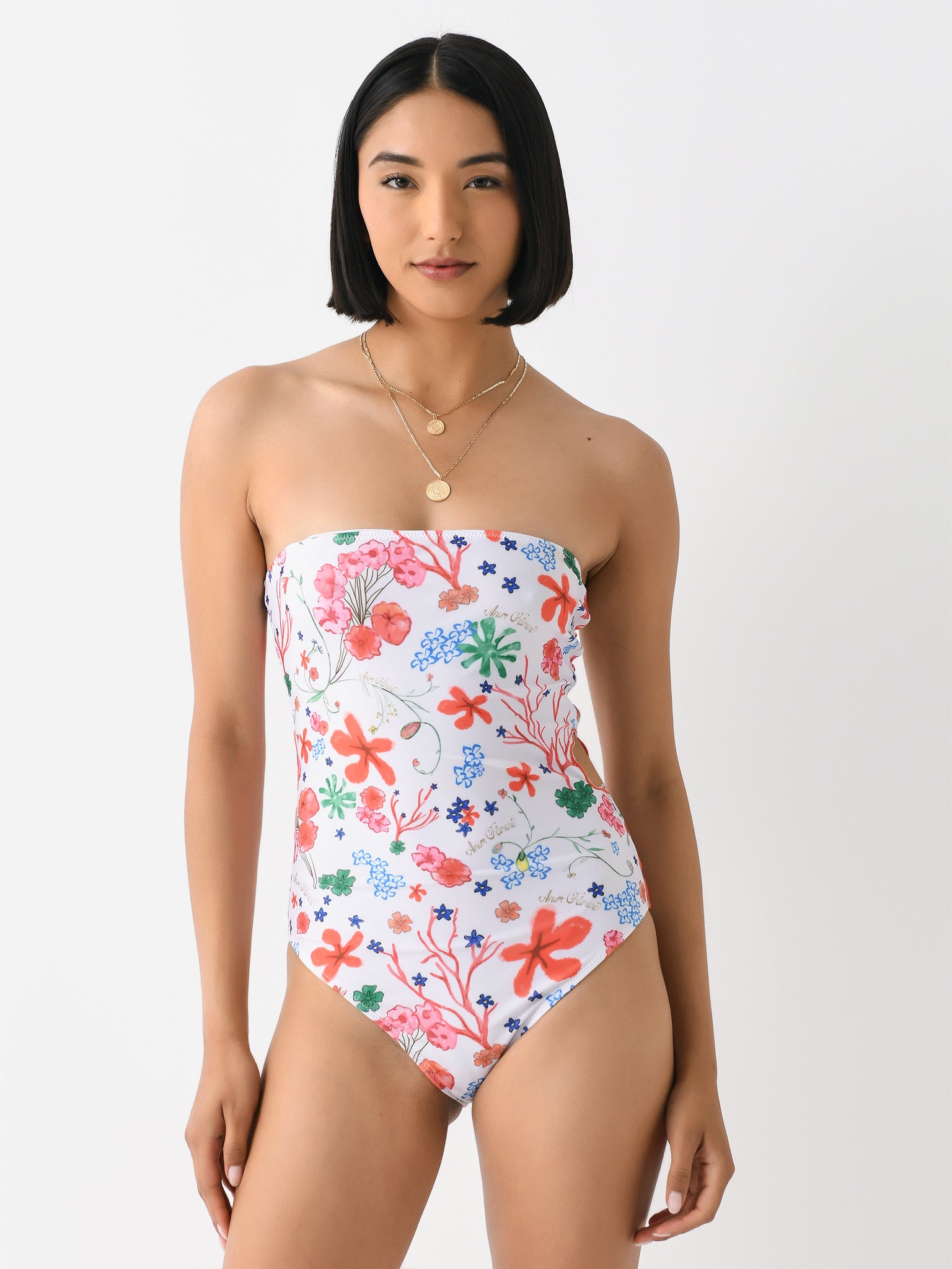 ANIM Women's Coralia One-Piece Swimsuit - Saint Bernard