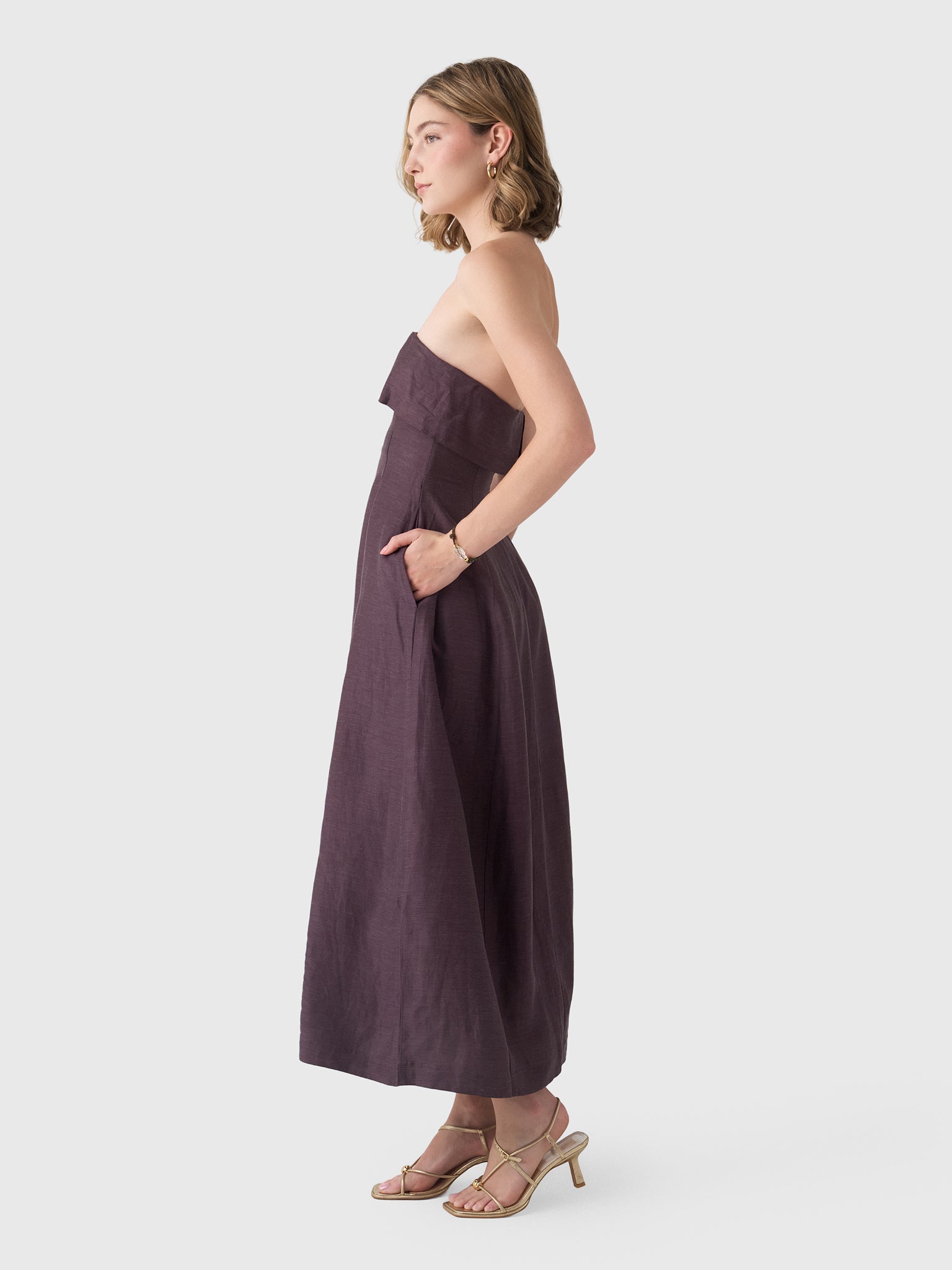 Bondi Born Women's Bormio Bandeau Maxi Dress - Saint Bernard