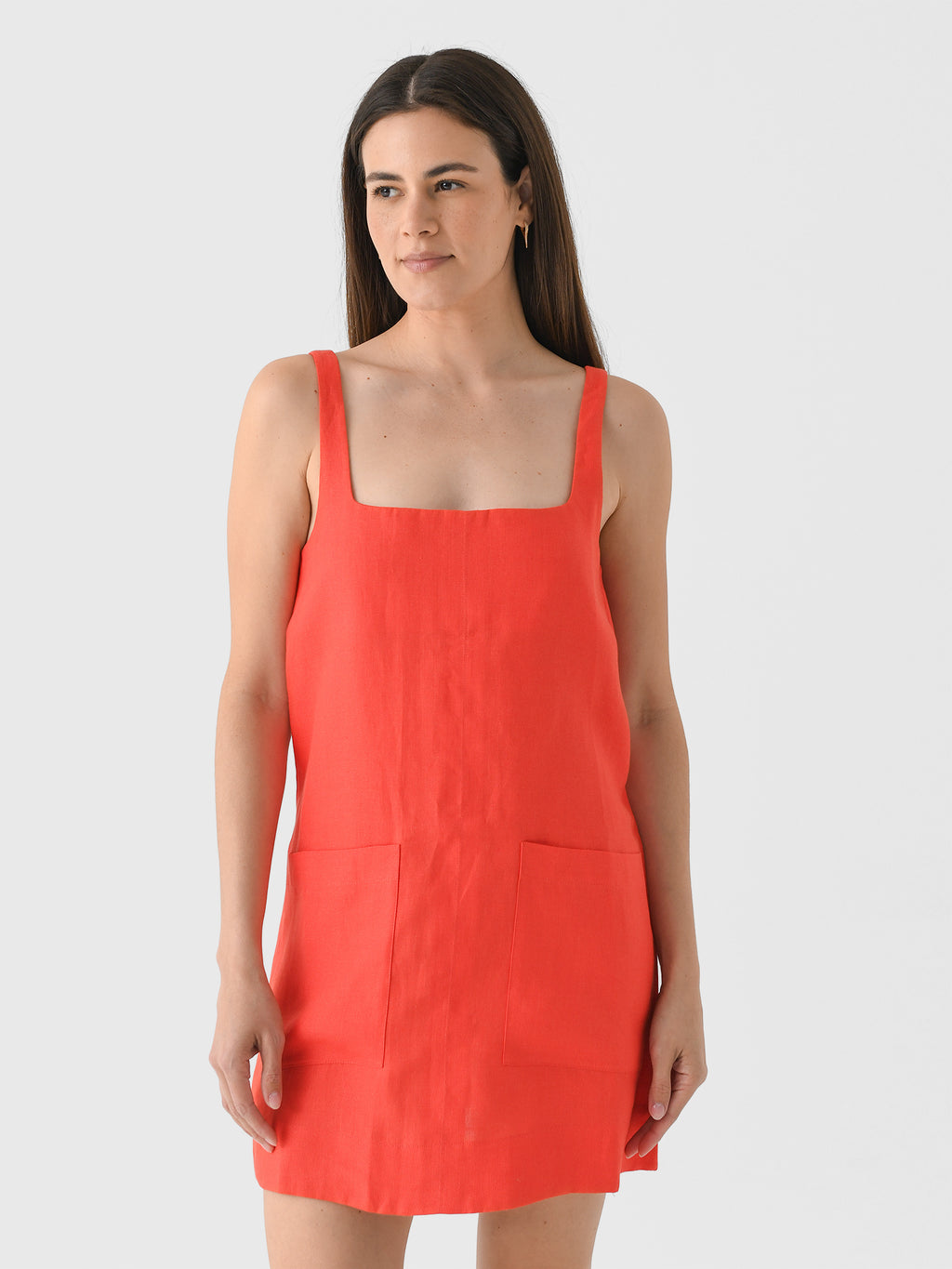 Bondi Born Women's Delphi A-line Mini Dress - Saint Bernard