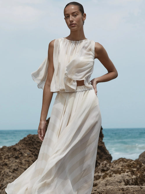 Bondi Born Women's Capri Silk Circle Skirt