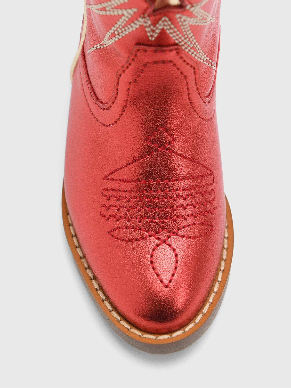 Wild + Rae Girls' Ruby Cowgirl Boot - Saint Bernard