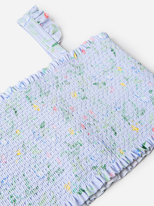 Minnow Girls' Smocked Bikini Set