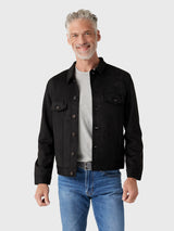 Rye51 Men's The Rusty Microsuede Trucker Jacket - Saint Bernard