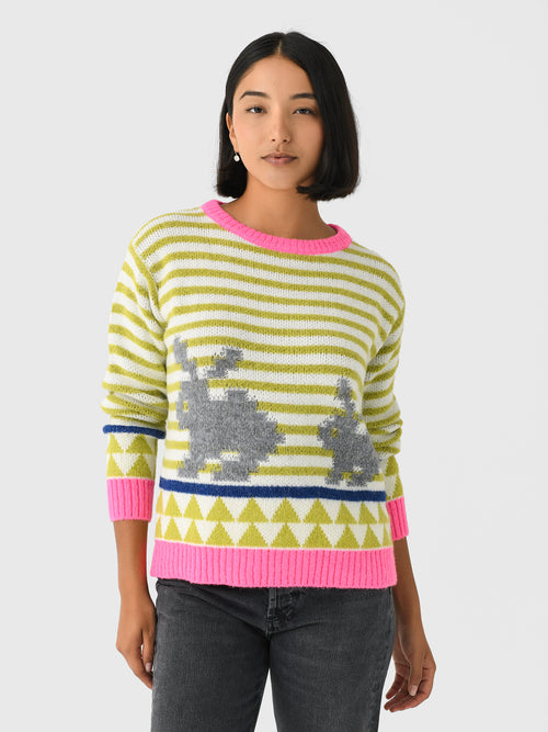 Dr Bloom Women's Rabbit Sweater