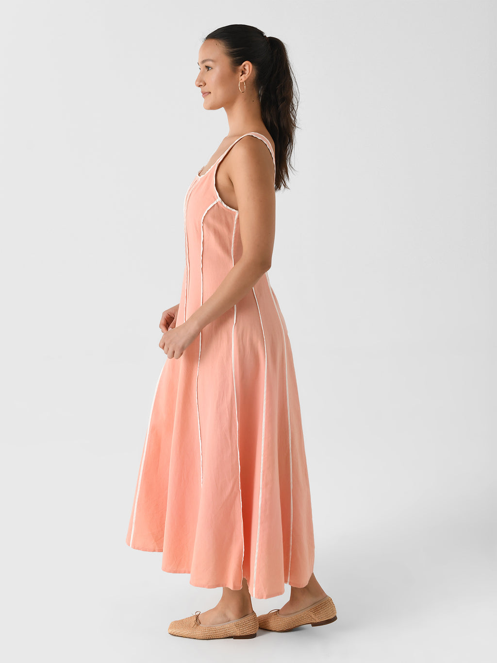 Riko DressxPEACHLINEN-alt1