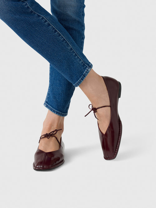 Alohas Women's Sway Leather Ballet Flat