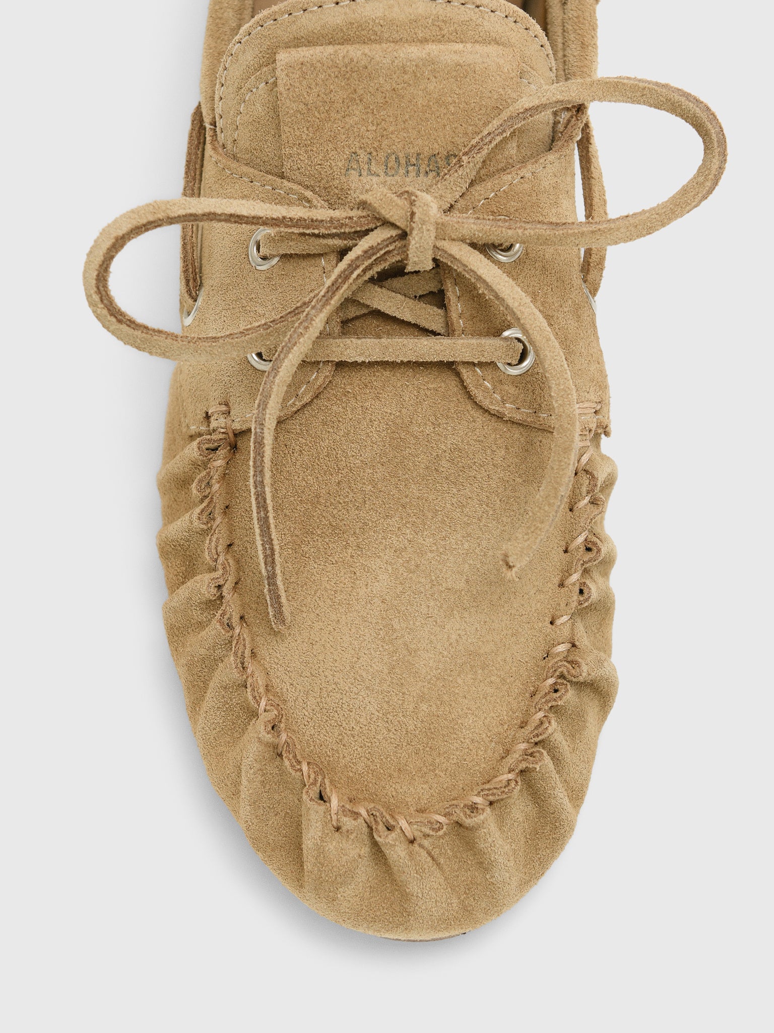 Alohas Women's Rowan Suede Leather Loafer - Saint Bernard