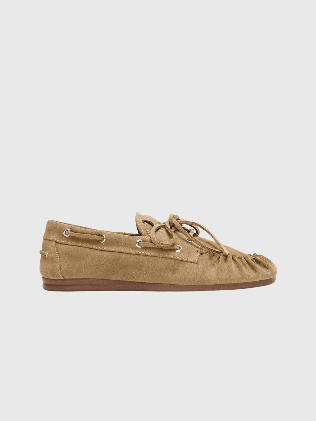 Alohas Women's Rowan Suede Leather Loafer - Saint Bernard
